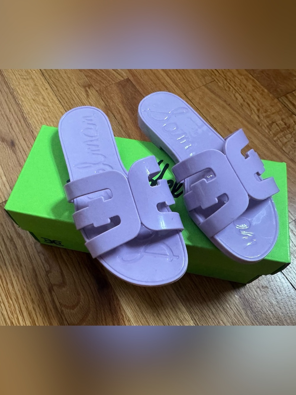 SAM EDELMAN JELLY BAY SLIDE- ORCHID